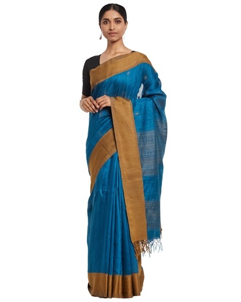 Buy Fabindia Printed Bollywood Cotton Silk Green Sarees Online @ Best Price  In India | Flipkart.com