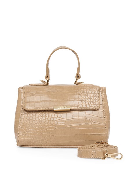 Buy CERIZ Burgundy Zip Closure Pu-Non Leather Womens Casual Satchel Handbag  | Shoppers Stop