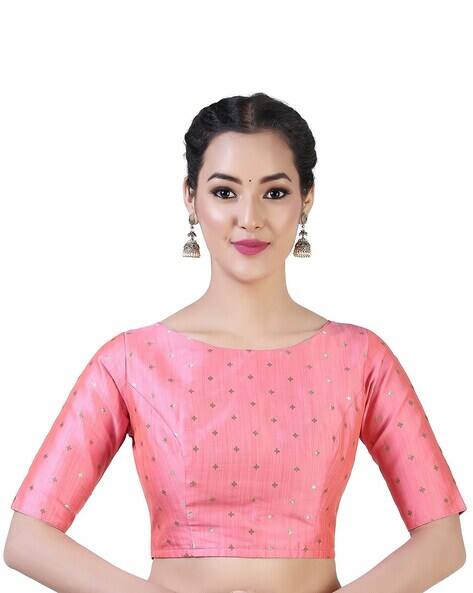 Buy Pink Blouses for Women by Studio Shringaar Online | Ajio.com