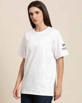 loose crew neck t shirt