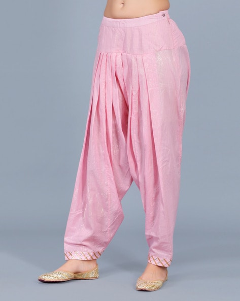 Yellow Dhoti Salwar custom made Boogie Woogie Pants at best price online   muteyaarcom