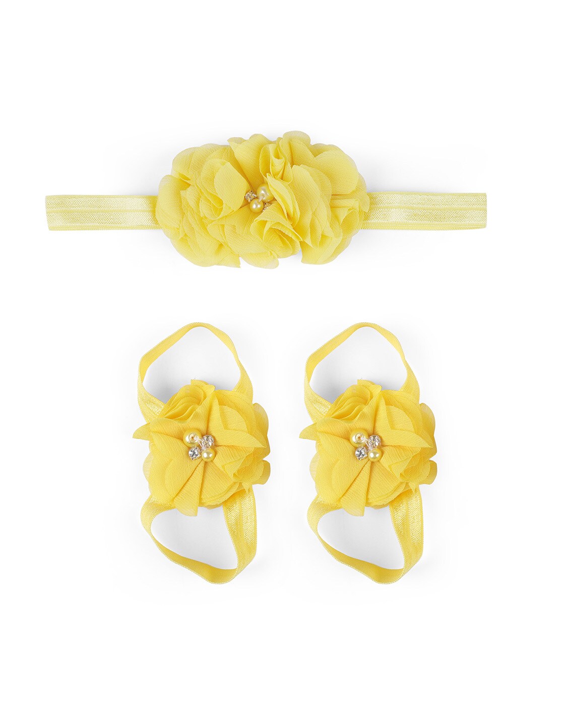Buy Yellow Hair Accessories for Women by Arendelle Online Buy Yellow Hair Accessories for Women by Arendelle Online