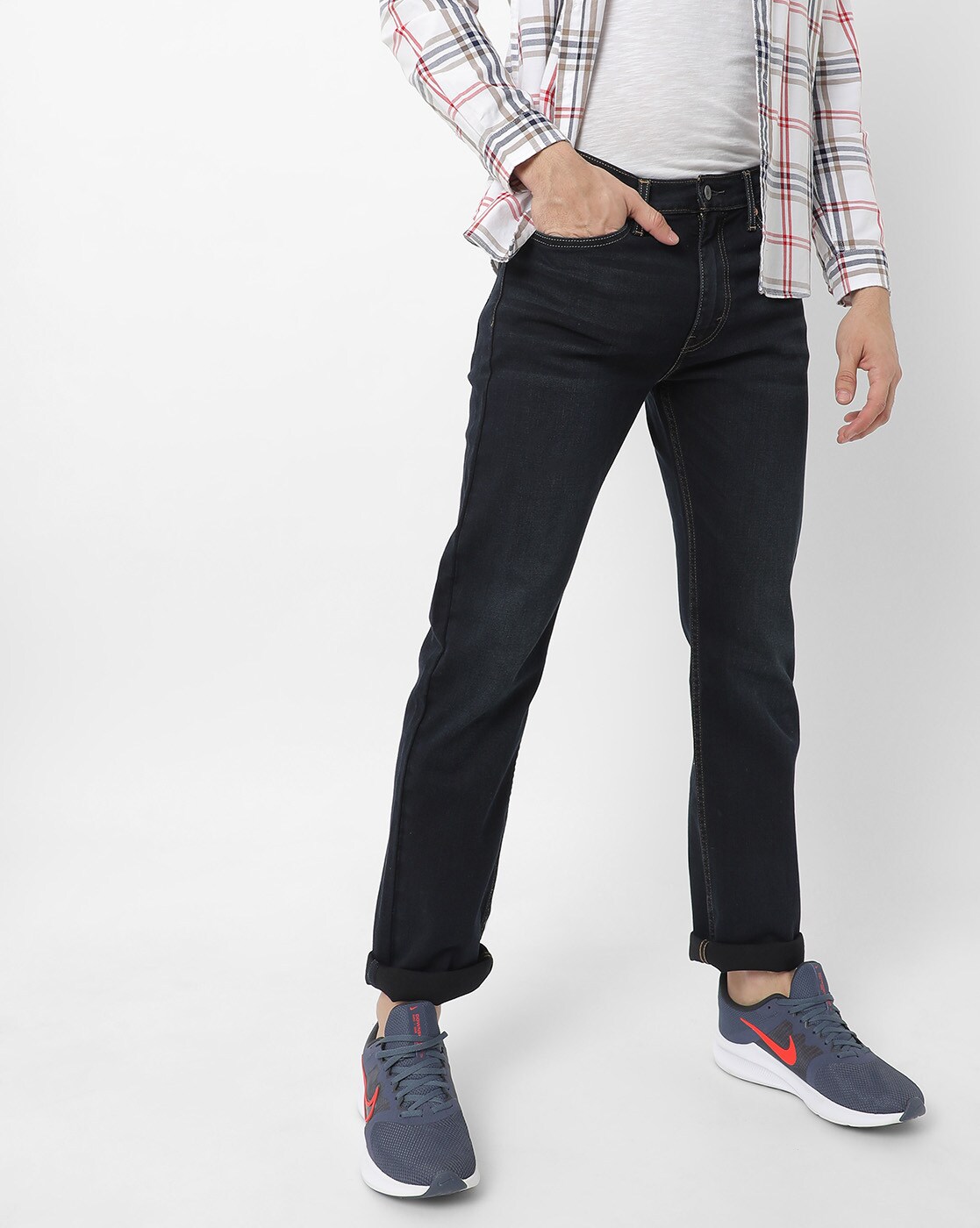 Buy Dark Blue Jeans for Men by LEVIS Online