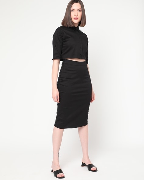 Pencil skirt outlet co ord