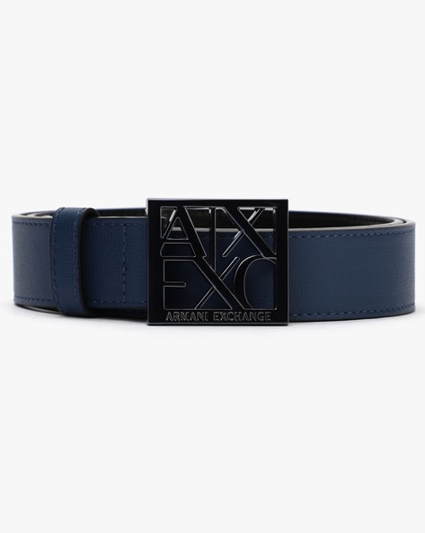 Ladies belts navy on sale blue