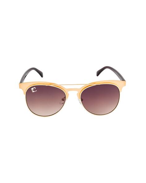 CLARK N PALMER TB112-B1 Full-Rim UV-Protected Panto Sunglasses