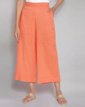 aurelia Printed Palazzos with Insert Pockets-picture-33