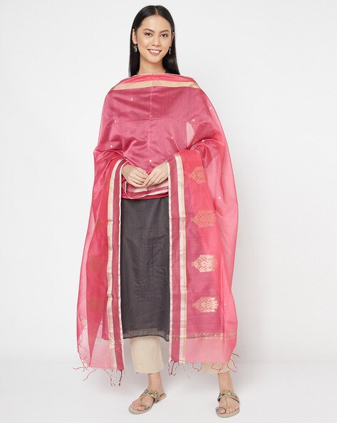 Printed Dupatta with Tassels Price in India