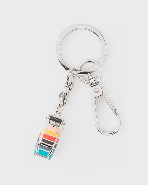 Rhinestone Bear Keychain Kawaii Car Keychain Bag Charm Leather Key Ring  Handbag Electroplated Bear Key Chains for Women Friends