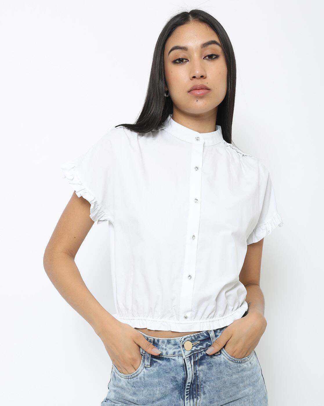 Buy White Shirts for Women by Koton 