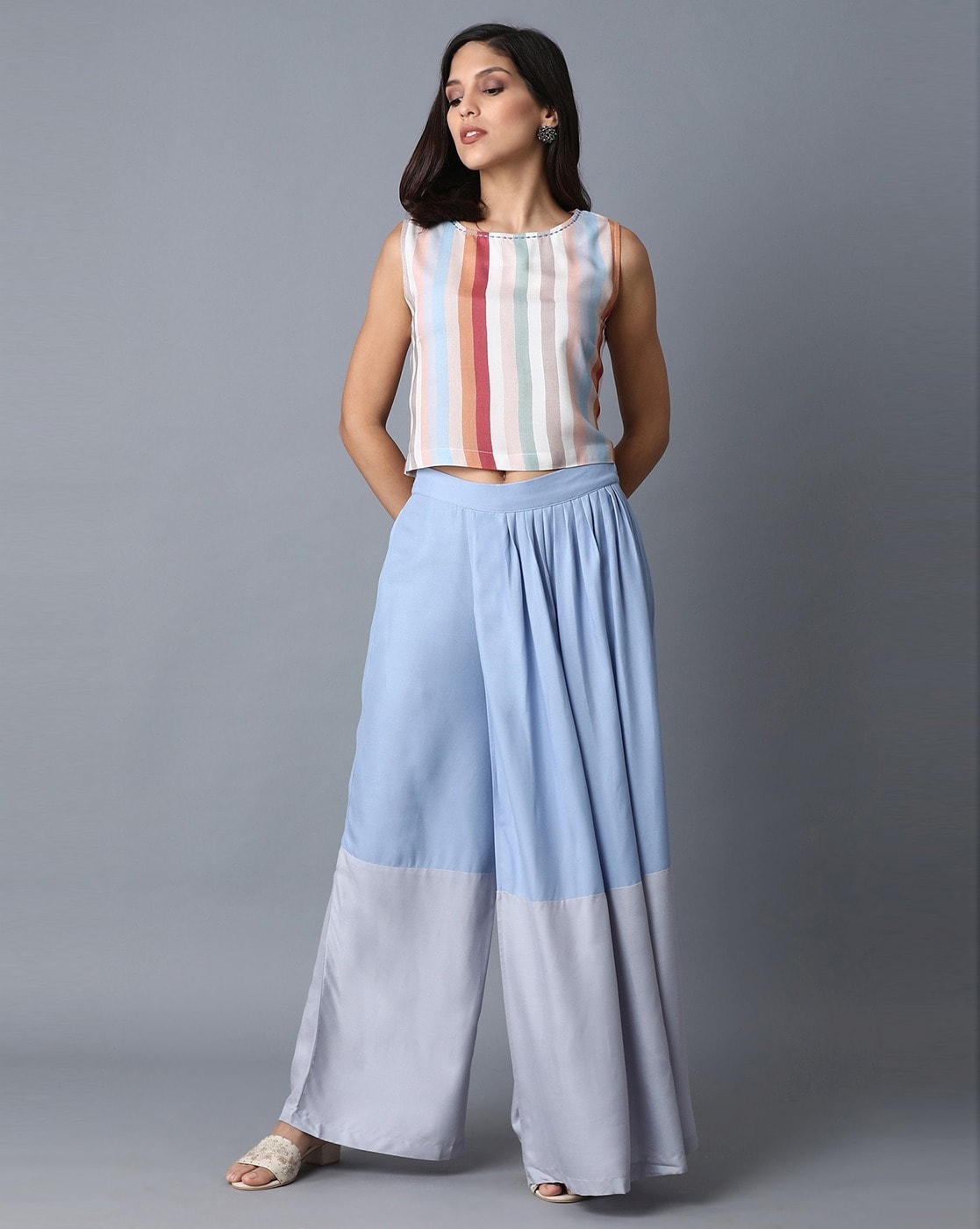 20 Palazzo pants and crop top ideas | summer fashion, outfits, style-hoanganhbinhduong.edu.vn