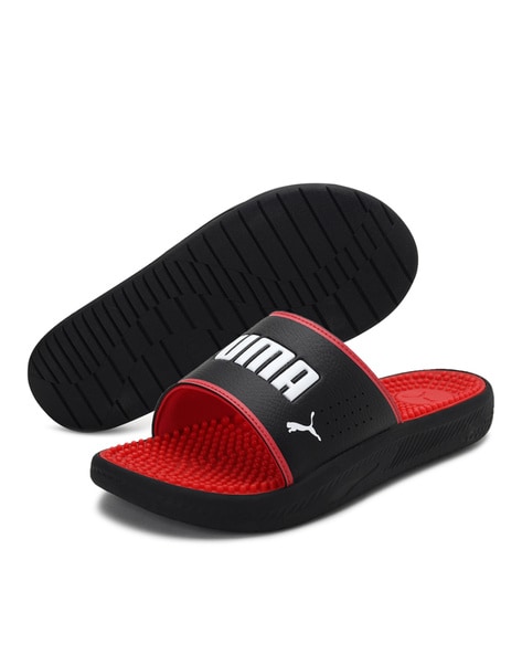 Buy Black Sandals for Men by Puma Online Ajio