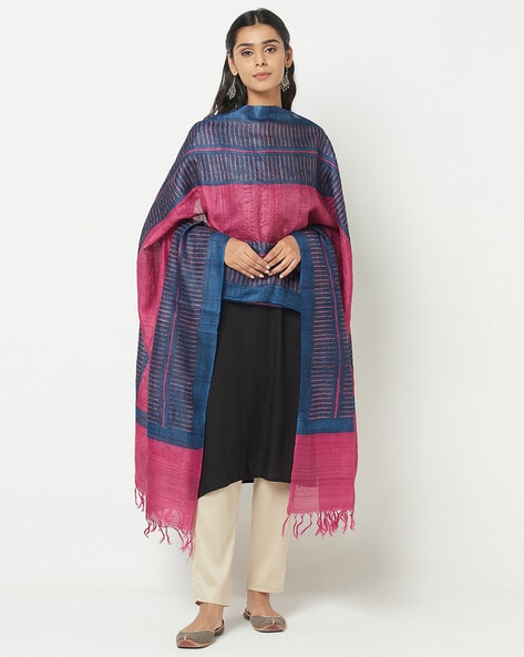 Striped Regular Dupatta Price in India