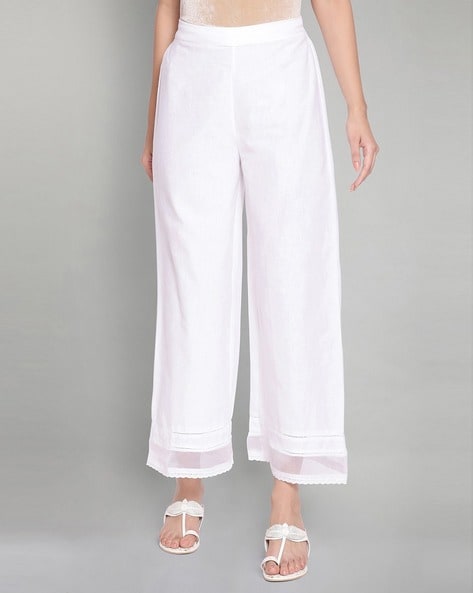 Buy Pink Pants for Women by Indo Era Online | Ajio.com
