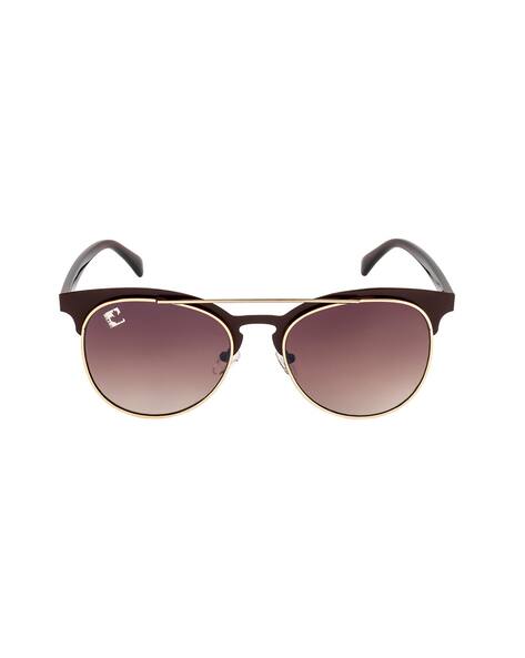CLARK N PALMER TB112-B3 Full-Rim UV-Protected Panto Sunglasses