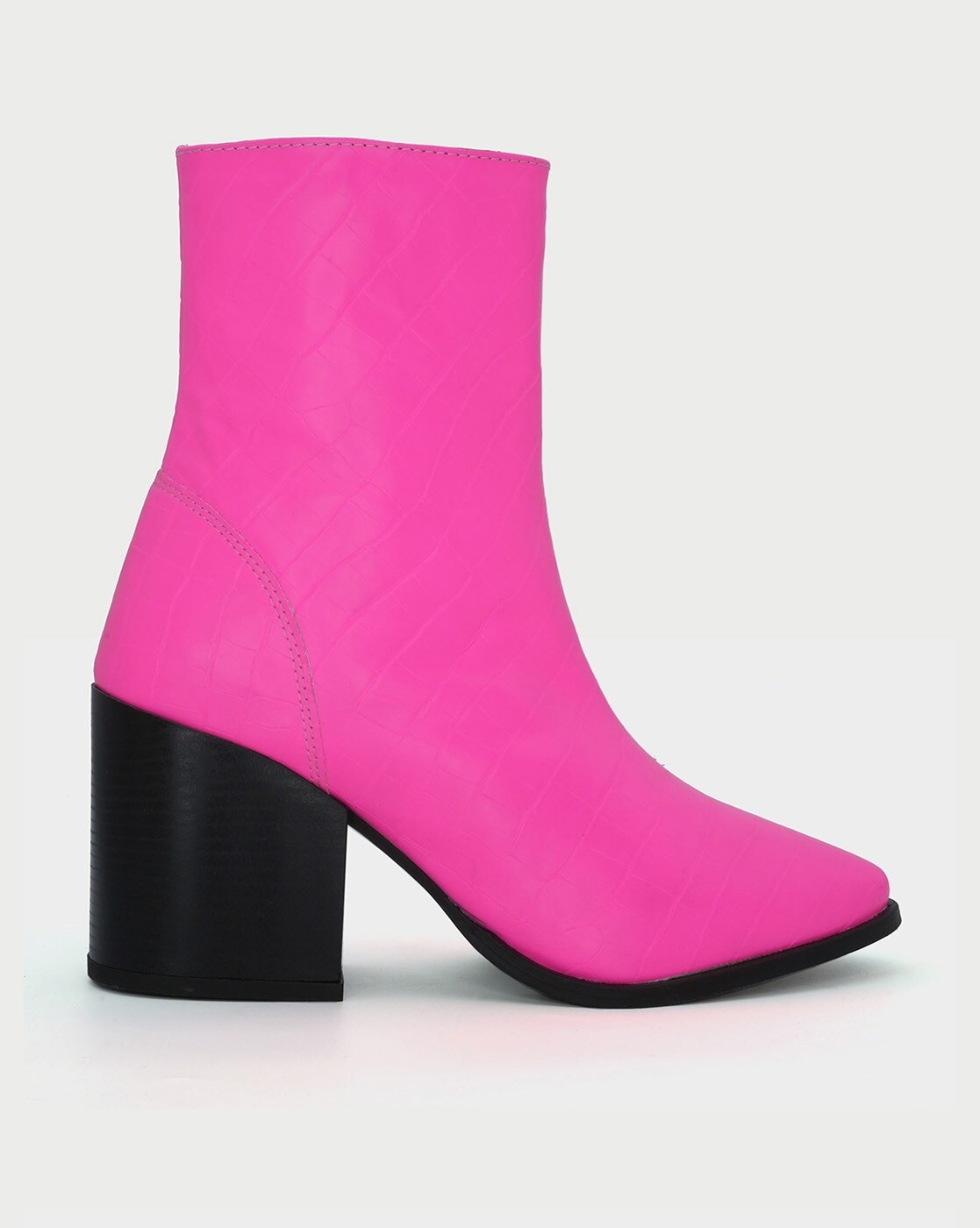 Pink shop neon boots