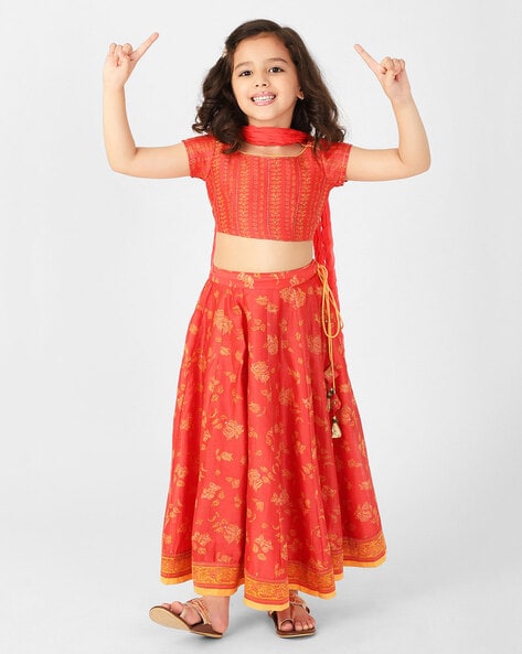 Buy Beautiful Lehnega By Fabndia Brand at Rs.2793/Piece in surat offer by  Fabindia