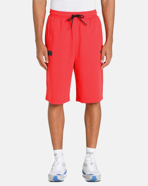 Red puma 2024 shorts mens