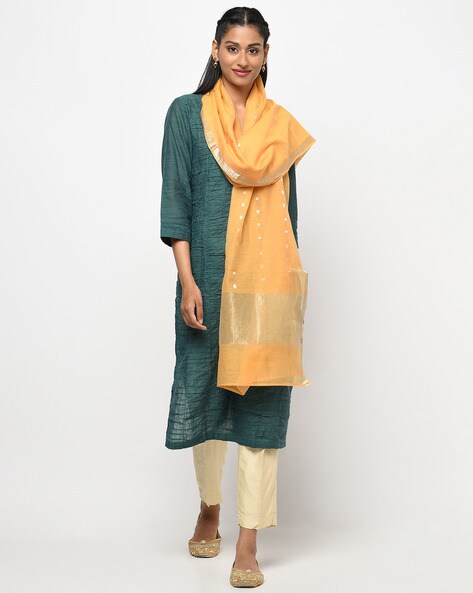 Indian Print Woven Dupatta Price in India