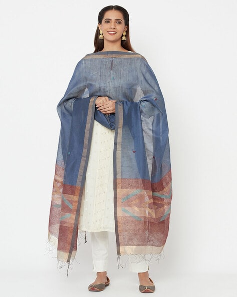 Chevron Pattern Dupatta Price in India