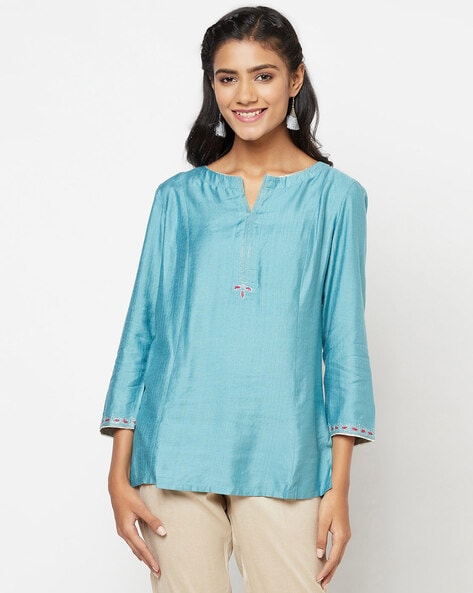 Fabindia hot sale short kurti