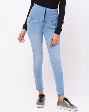 jeggings high waist & denim