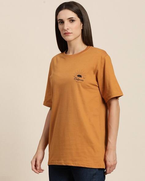 Brown Tshirts for Women by DILLINGER 