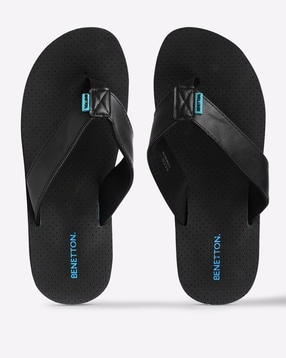 adidas brizo 3.0 blue leather flip flops