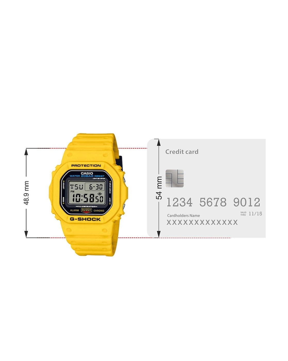 Casio yellow discount