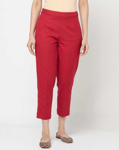 Cotton Pants with Elasticated Waist Price in India