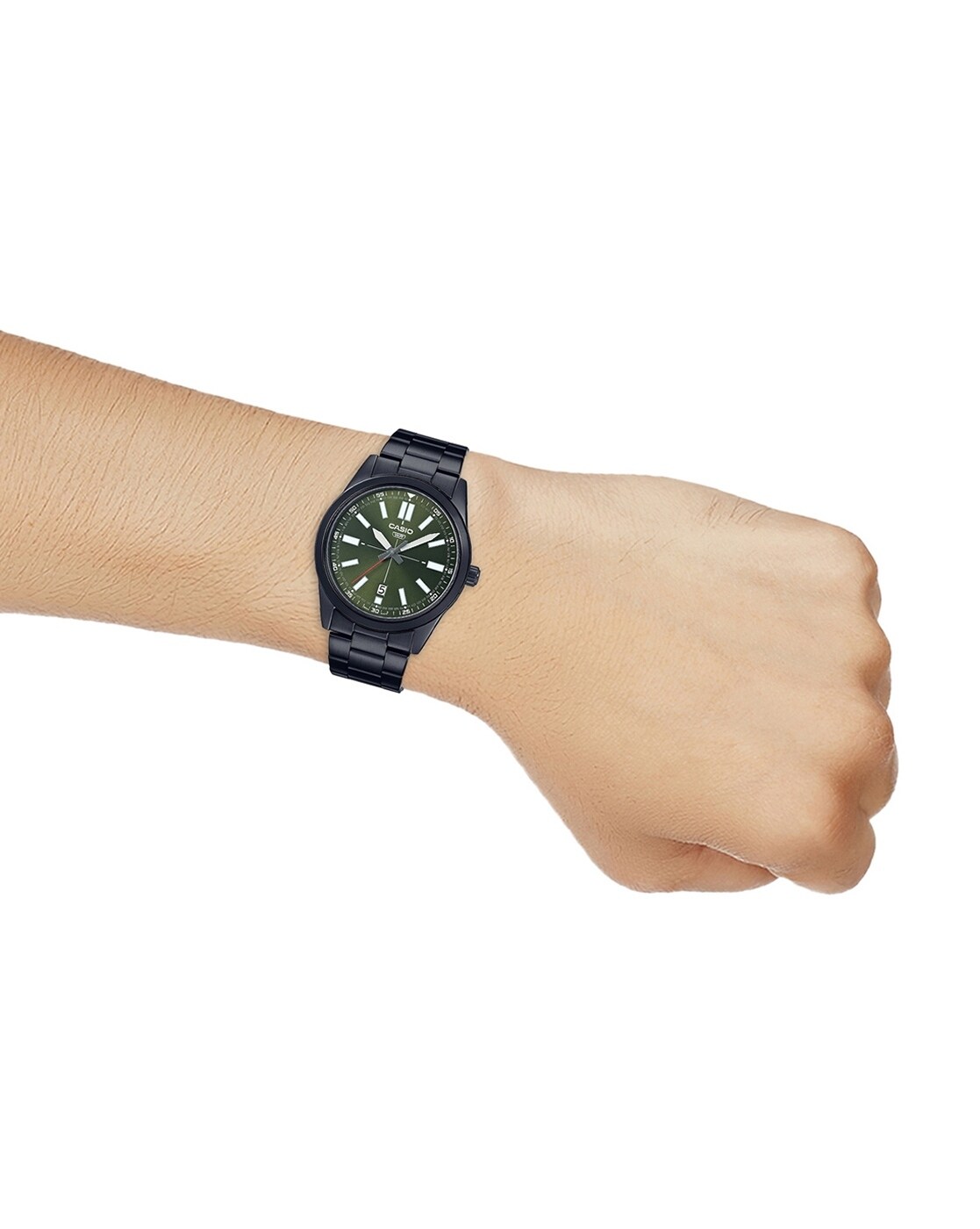 Casio negro online metal