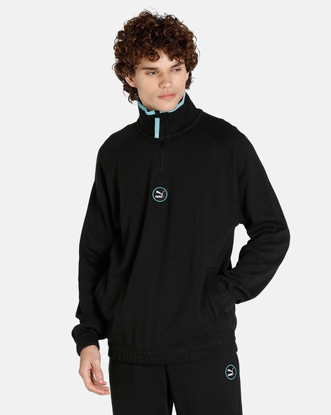 Half zip jackets mens best sale