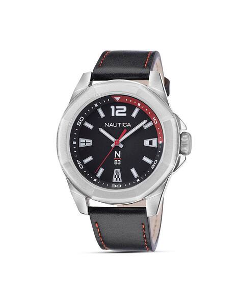 NAUTICA NAPTBF105 N83 Analogue Watch with with Brass Strap