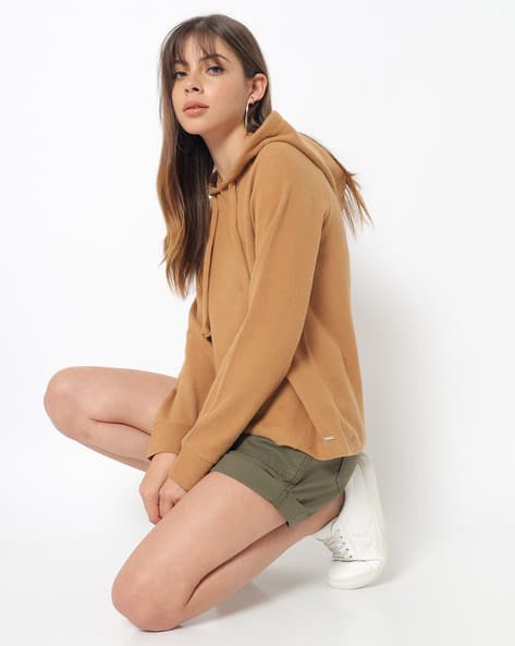 Hoodie with Raglan Sleeves