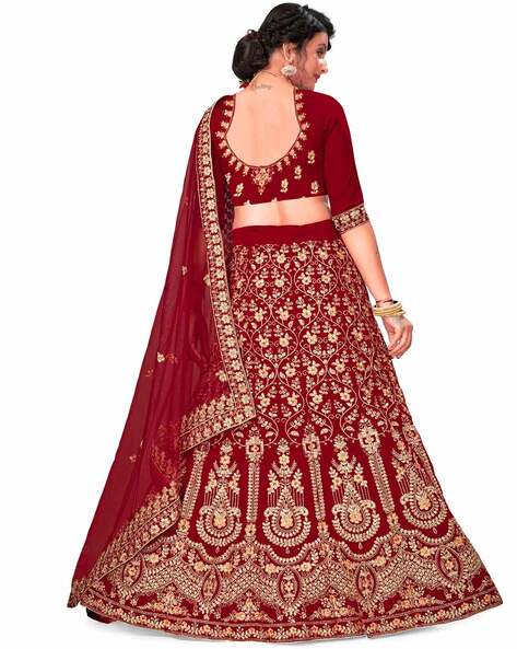 JINIMART Self Design Semi Stitched Lehenga Choli - Buy JINIMART Self Design Semi  Stitched Lehenga Choli Online at Best Prices in India | Flipkart.com