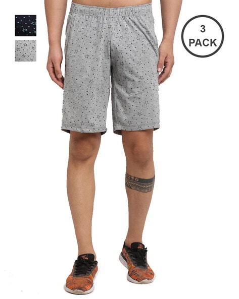 Buy Grey & Charcoal Shorts & 3/4ths for Men by MACK VIMAL Online