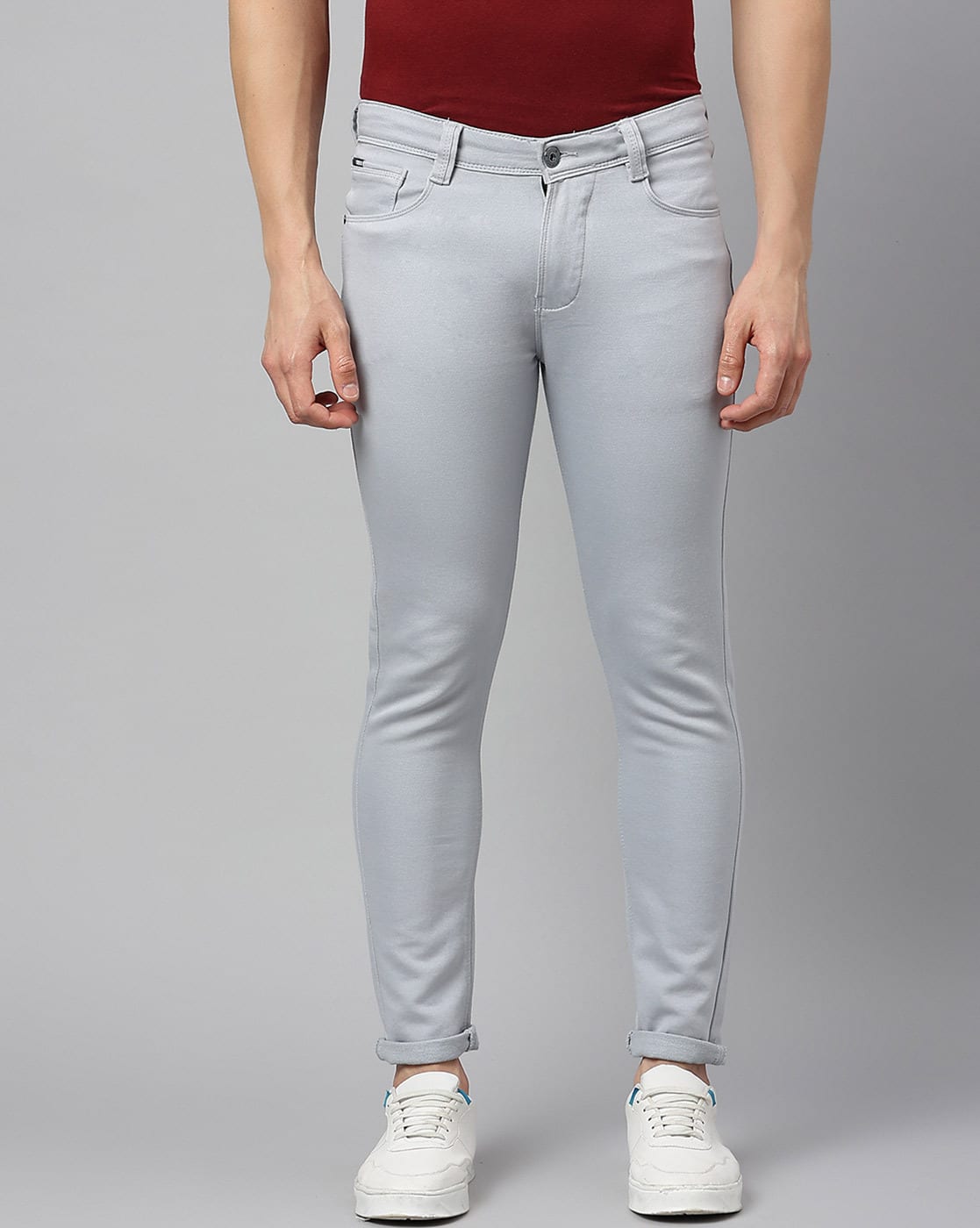Buy Grey Jeans for Men by Code 61 