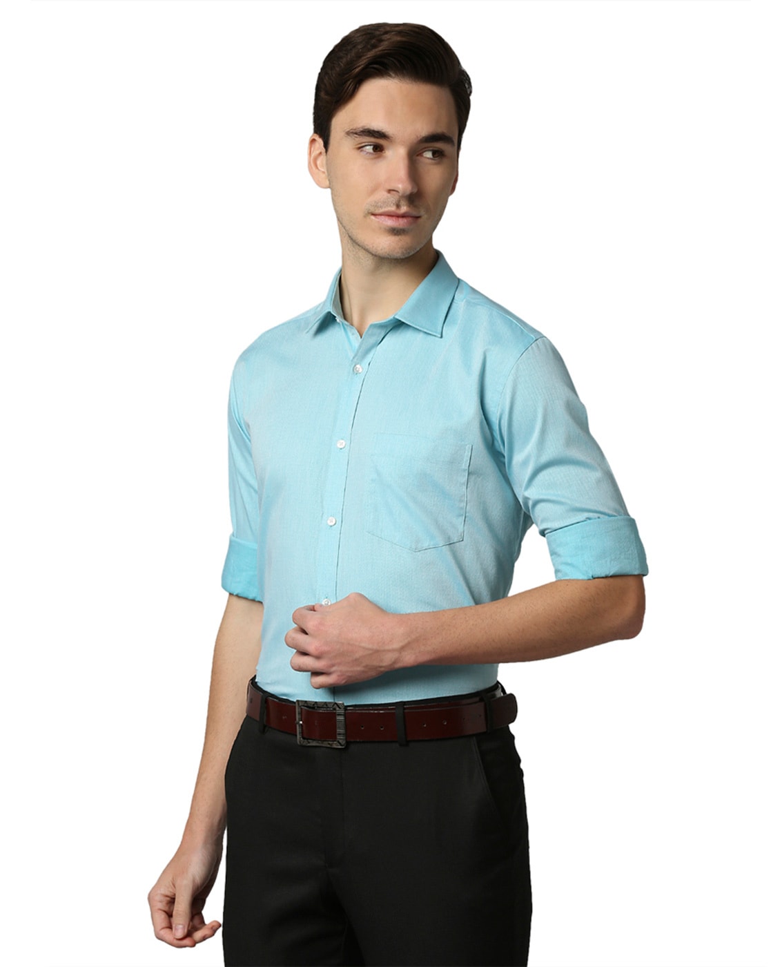 Buy Green Shirts for Men by PARK AVENUE Online | Ajio.com