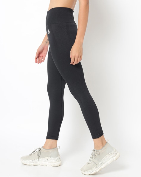 Buy adidas womens 3-Stripes Leggings Black/White Small at Amazon.in