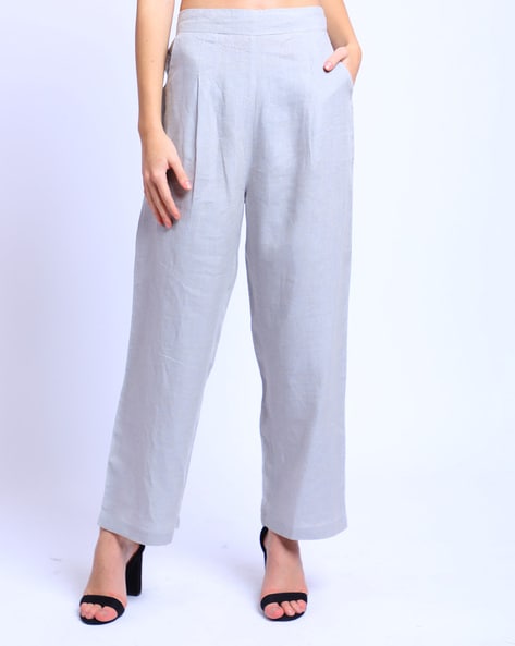 Buy JONAYA Women's Regular Casual Pants (J-TRO-Beige-S at Amazon.in