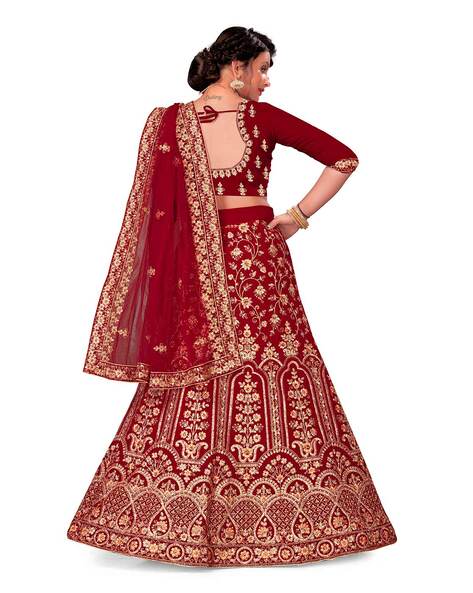 Lehengas | Buy Semi-Stitched Lehenga Online: Khatri Jamnadas Bechardas