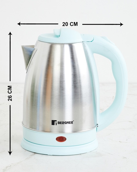 Rise N Shine Mint Green Solid Stainless Steel Electric Kettle