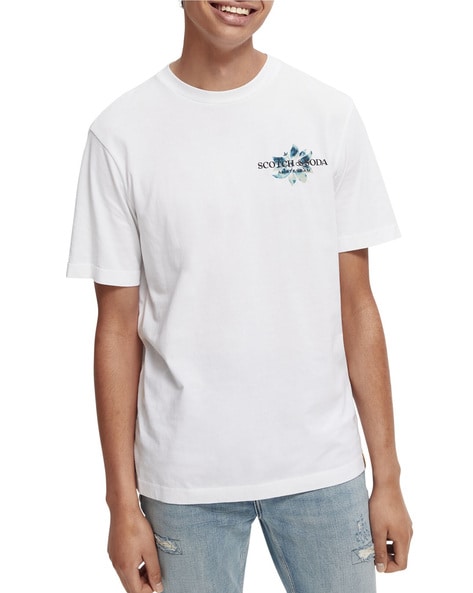 Scotch and soda shop crew neck t shirt