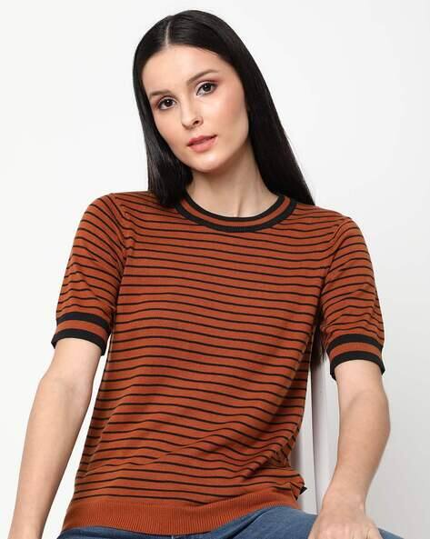 LEVIS Striped Crew-Neck T-shirt 