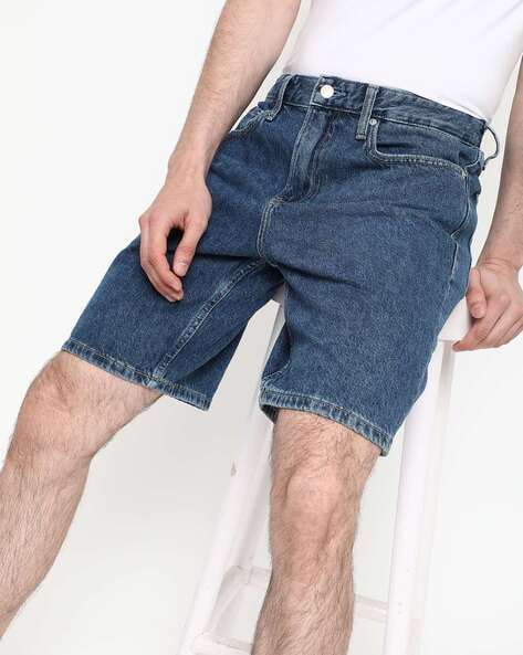 Calvin klein shop mens jean shorts