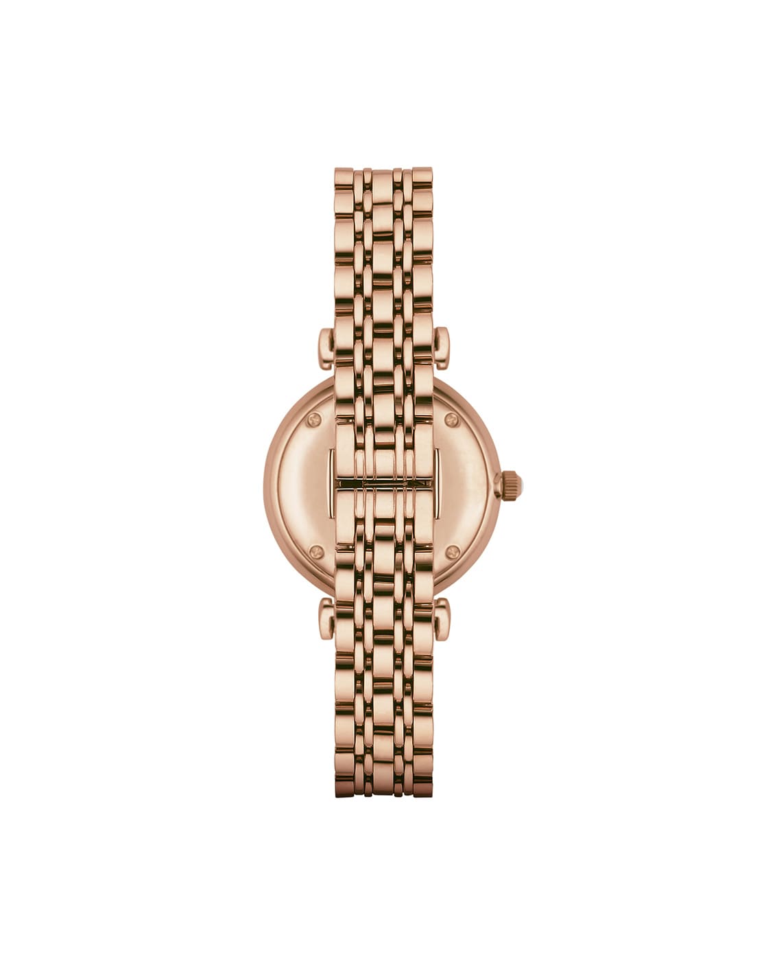 Ar1909 armani rose on sale gold ladies watch