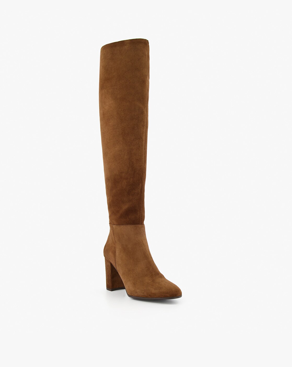 Dune suede shop knee high boots