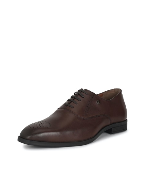 Louis Philippe Lace Ups : Buy Louis Philippe Men Brown Leather