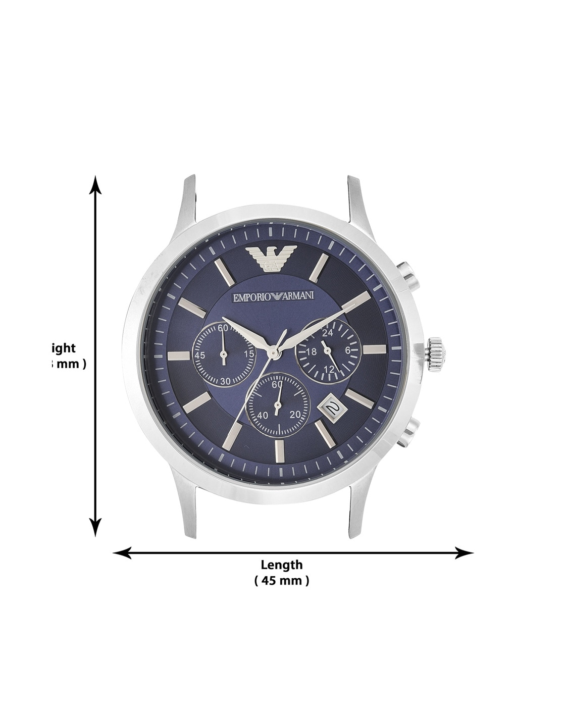 Buy Silver-Toned Watches for Men by EMPORIO ARMANI Online 