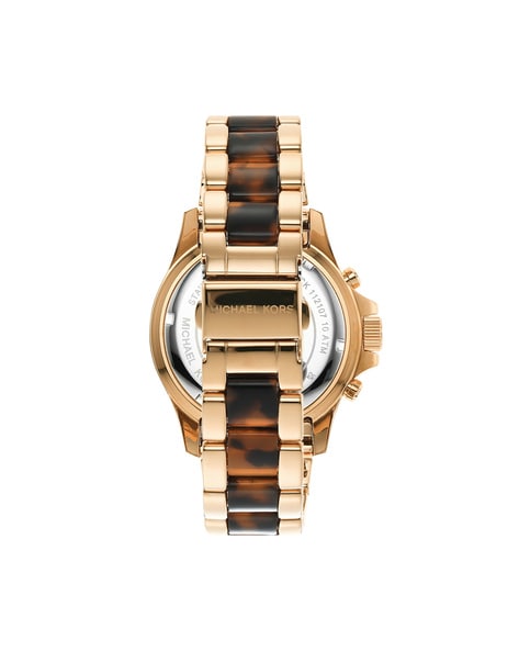 Buy Michael Kors MK6973 Chronograph Watch with Stainless Steel Strap |  Brown Color Women | AJIO LUXE